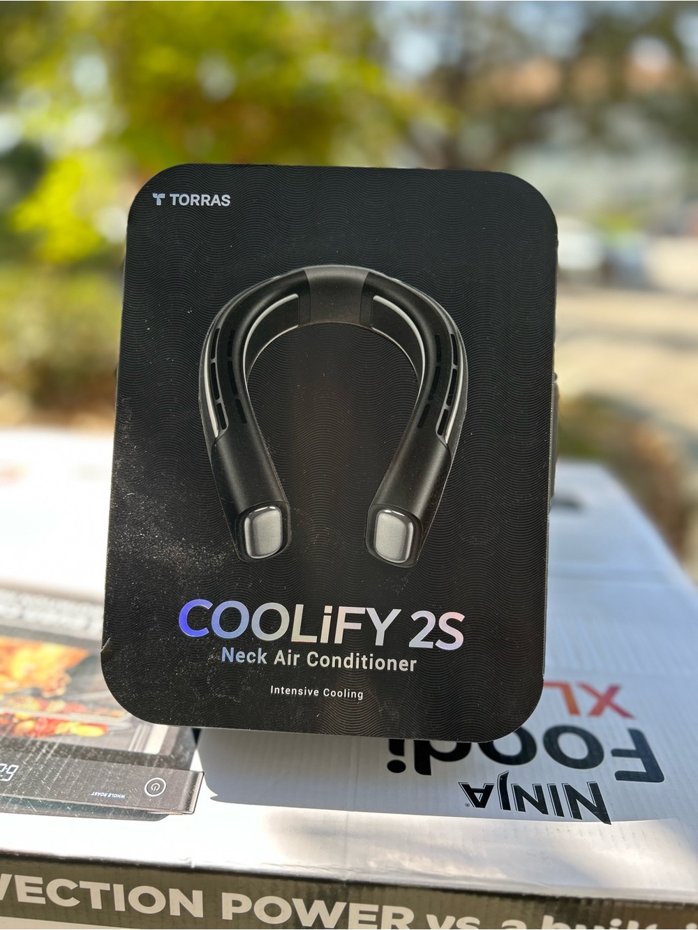 TORRAS COOLiFY 2S Black Neck Air Conditioner, Neck Fan, Cooling & Heating